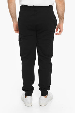 Brushed Cotton Cargo Joggers