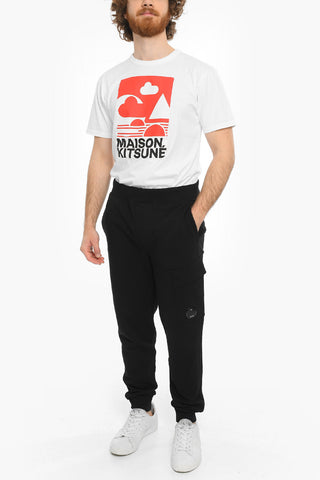 Brushed Cotton Cargo Joggers