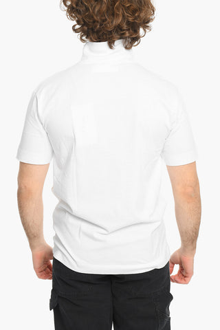 Turtle-neck SATURN T-Shirt with Side Pocket