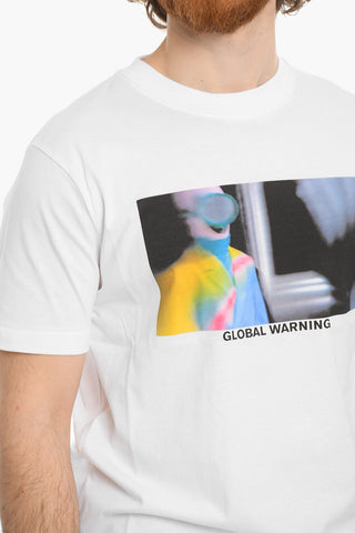 Frontal Printed Crew-Neck T-shirt
