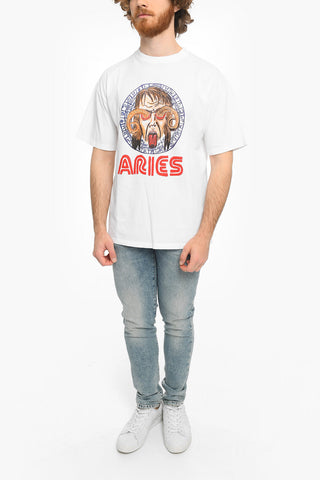 Frontal Printed  ASTOLOGY FOR ALIENS Crew-Neck T-shirt