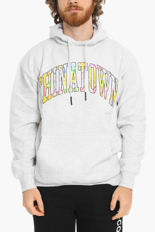 Watercolor Logo Brushed Cotton Hoodie