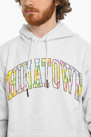 Watercolor Logo Brushed Cotton Hoodie