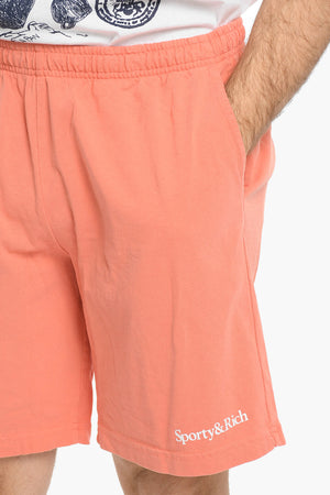 Shorts aus Baumwolle mit 3 Taschen und elastischem Bund