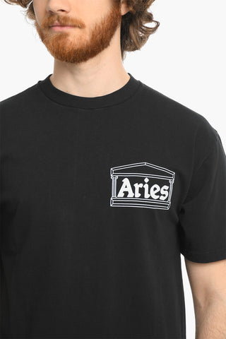T-shirt Girocollo LOVE RAT Con Logo a Constrasto