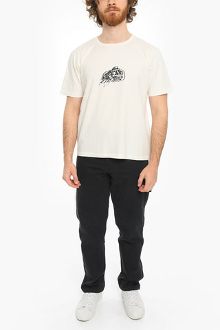 Contrasting Printed FOBIA T-Shirt