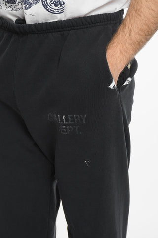 Painting Details Cotton Joggers