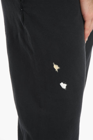 Painting Details Cotton Joggers