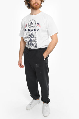Painting Details Cotton Joggers