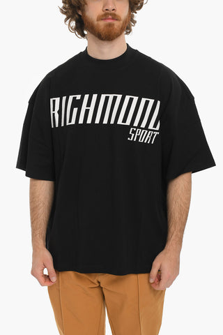 SPORT Contrasting Printed Crew-neck ESIGIR T-Shirt