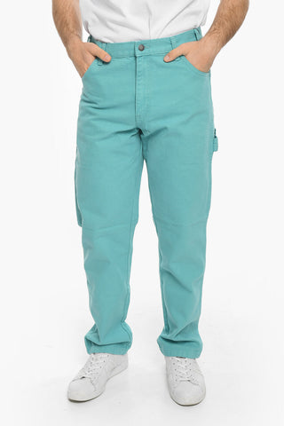 Pantaloni Carpenter in Cotone a Vita Regolare