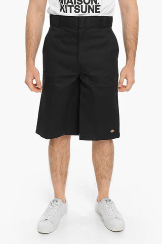 4 Pockets Loose Fit Shorts with Belt Loops
