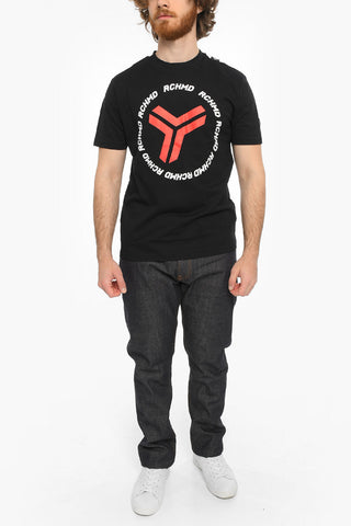 SPORT Front Printed Crew-neck LIPSIA T-Shirt