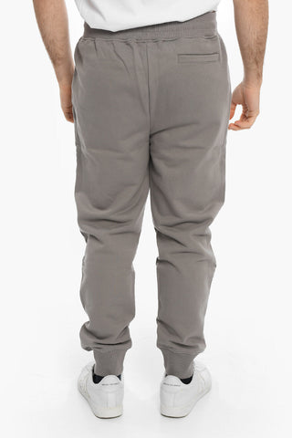Cotton Joggers with Embossed Side-Logo