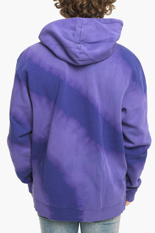 SMILEY Acid Wash Effect Hoodie