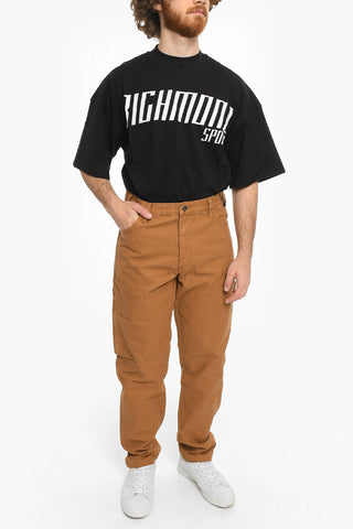 High Waist Cotton Pants