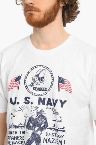 T-Shirt Girocollo Stampata