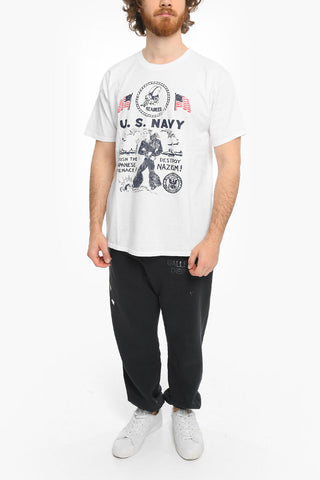 T-Shirt Girocollo Stampata