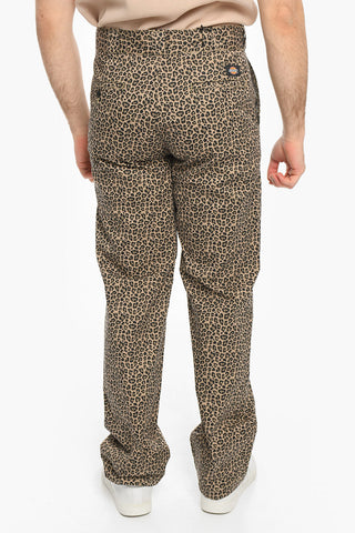 Pantaloni Baggy Fit a Fantasia Animalier