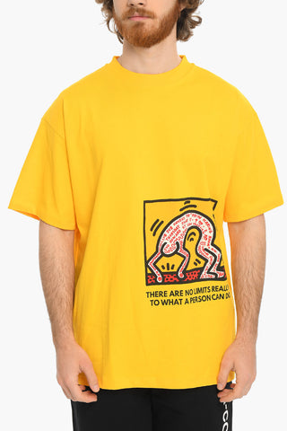 KEITH HARING Printed Crew-Neck T-shirt