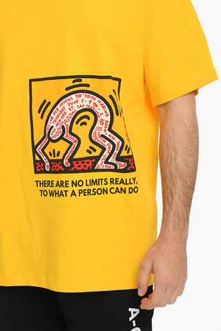 KEITH HARING Printed Crew-Neck T-shirt