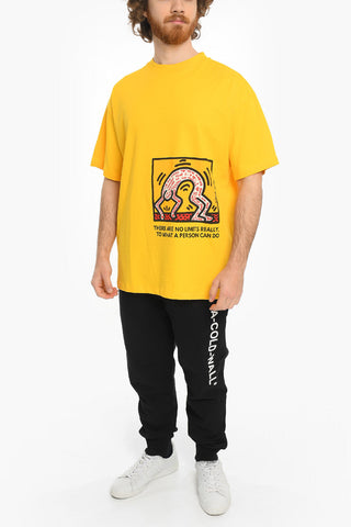 KEITH HARING Printed Crew-Neck T-shirt