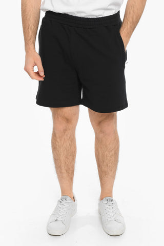 3 Pockets Sweat Shorts with Logo Patch