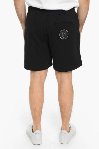 3 Pockets Sweat Shorts with Logo Patch