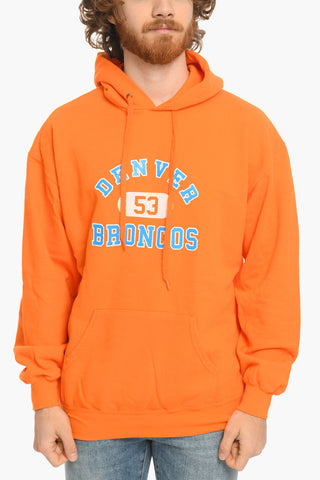 Front Printed Brushed Cotton Hoodie