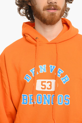 Front Printed Brushed Cotton Hoodie