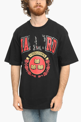 Two-Tone Cotton HARD Crew-Neck T-shirt