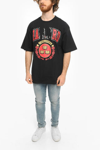 Two-Tone Cotton HARD Crew-Neck T-shirt