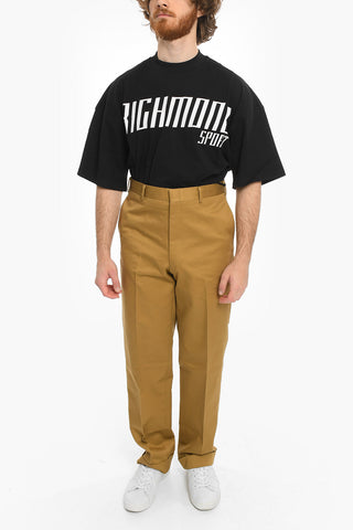 Loose Fit Chino Pant with Belt Loops