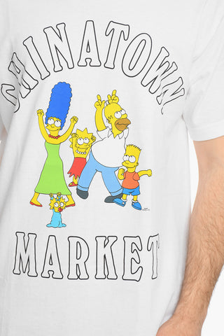 THE SIMPSON T-shirt Girocollo FAMILY Con Stampa Frontale