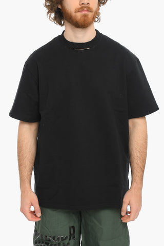 T-Shirt Girocollo in Tinta Unita