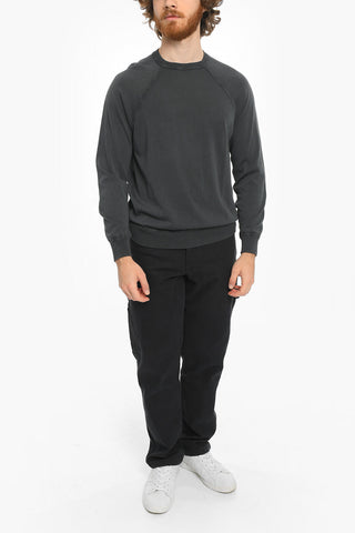 Cotton Crew-neck Sweater