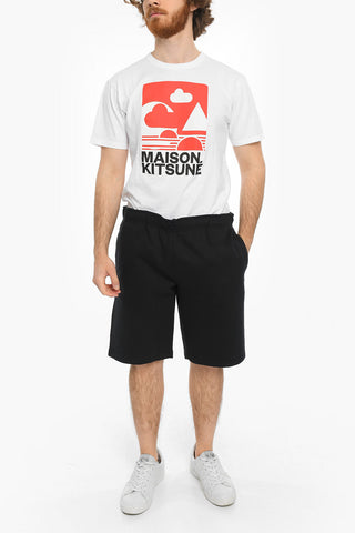 Shorts in Felpa a 3 Tasche