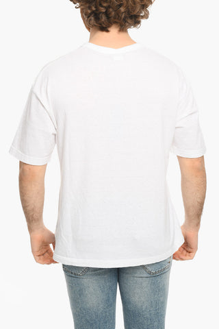 Set of 3 Solid Color Crewneck SUBLIG JUMBO T-Shirt with Breast Pocket