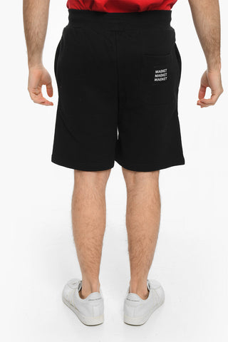SMILEY Shorts in Felpa GOOD AND EVIL a 3 Tasche