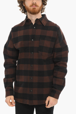 Gingham Patterned CLASSIC LOGO Overshirt