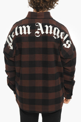 Gingham Patterned CLASSIC LOGO Overshirt