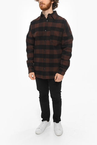 Gingham Patterned CLASSIC LOGO Overshirt