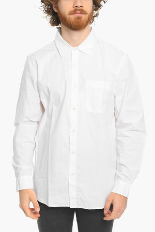 Solid Color COSIMO Shirt with Breast Pocket