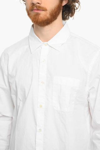 Solid Color COSIMO Shirt with Breast Pocket