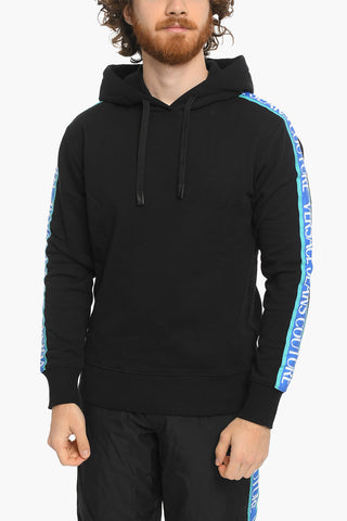 COUTURE Contrasting Band TAPE Regular Fit Hoodie