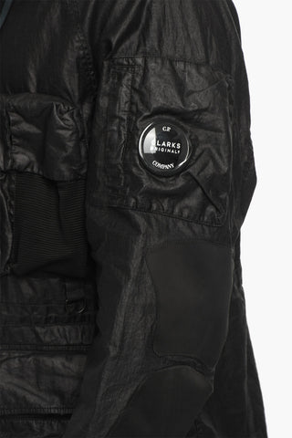 CLARKS ORIGINAL Linen Waxed Anorak with Hood
