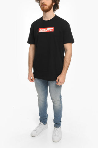 Crew Neck DIEGOR Cotton T-Shirt