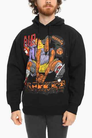 Fleeced-Cotton CHINATOWN Hoodie