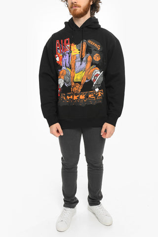 Fleeced-Cotton CHINATOWN Hoodie