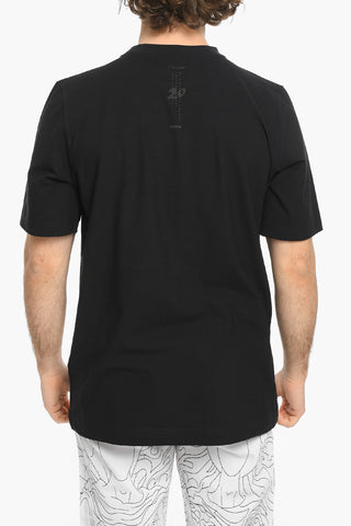 Y-3 YOHJI YAMAMOTO Crew-Neck CH1 SS T-shirt with Logo-Print